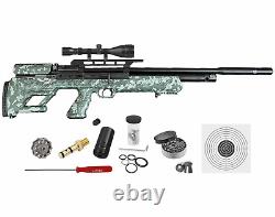 Hatsan BullBoss Limited Edition. 25 Cal PCP DG Air Rifle withTargets&Pellets&Scope