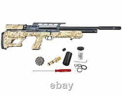 Hatsan BullBoss Limited Edition. 25Cal PCP Side Lever Digital Tan Camo Air Rifle