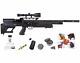 Hatsan Bullboss Qe. 177 Cal Pcp Air Rifle With Scope & Targets And Pellets Bundle