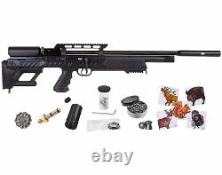 Hatsan BullBoss QE. 177 Cal PCP Air Rifle with Targets and Pellets Bundle