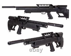 Hatsan BullBoss QE. 177 Cal PCP Air Rifle with Targets and Pellets Bundle