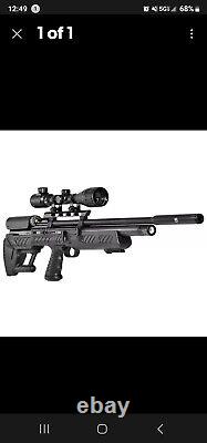 Hatsan BullBoss QE QUIETENERGY. 25 Cal PCP Precharged Pneumatic Air Rifle/case&bp