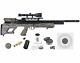 Hatsan Bullboss Timber Qe. 22 Cal Pcp Air Rifle With Scope And Targets And Pellets