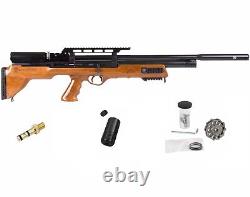 Hatsan BullBoss Wood QE. 25 Cal PCP Side Lever Air Rifle HGBullBoss-25W