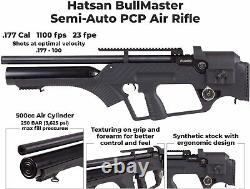 Hatsan BullMaster Side Bolt Semi-Auto. 177 Cal PCP Air Rifle HGBullMASTER-177