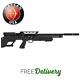 Hatsan Bullboss. 25 Pcp 1100 Fps Air Rifle, Black Synthetic Stock With2 Magazines