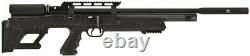 Hatsan Bullboss Air Rifle. 25 Pcp 1100 Fps Black/synthetic With 2 Mags