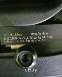 Hatsan Bullmaster. 22 Cal. Semi Automatic PCP UTG BIPOD & SCOPE Bundle