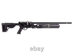 Hatsan Factor RC PCP. 25 Cal Side Lever Air Rifle with Scope and Pellets Bundle