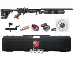 Hatsan Factor Sniper Long. 22 Cal PCP Side-Lever Air Rifle with Pellets & Targets