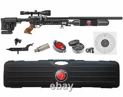 Hatsan Factor Sniper Long. 22Cal PCP Side-Lever Airrifle withPellets&Targets&Scope