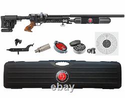 Hatsan Factor Sniper Long. 25 Cal PCP Side-Lever Air Rifle with Pellets & Targets