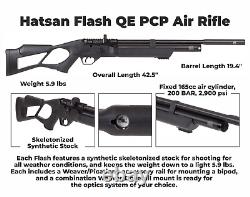 Hatsan Flash QE. 22 Cal Pellet Bolt Action PCP Air Rifle