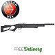 Hatsan Flash Qe. 22 Caliber Pcp Air Rifle, 1120fps, Black Synth Stock, With2 Mags