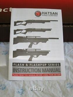 Hatsan Flash QE PCP Pellet Air Rifle. 25 Cal Model #HGFLASH-25QE