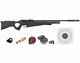 Hatsan Flash-r Qe Side Lever Pcp Regulated. 22 Cal Air Rifle Withtargets & Pellets