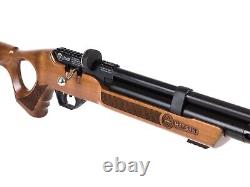 Hatsan Flash Wood QE 0.25 Cal PCP Air Rifle 900 FPS With Round Nose Pellets
