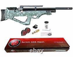 Hatsan FlashPup QE Limited Edition. 25 Cal PCP DG Air Rifle with Targets & Pellets