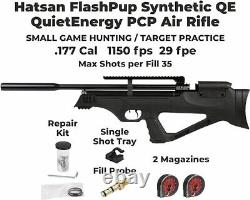 Hatsan FlashPup SYN QE. 177 Cal PCP Side Lever Air Rifle HGFlashPup177S