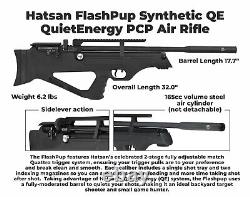 Hatsan FlashPup SYN QE. 25 Cal Pellet PCP Side Lever Air Rifle HGFlashPup25S