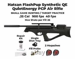 Hatsan FlashPup SYN QE. 25 Cal Pellet PCP Side Lever Air Rifle HGFlashPup25S