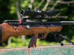 Hatsan Flashpup QE PCP Air Rifle 0.177 Cal 1150 FPS Bolt Action With Round Pellets