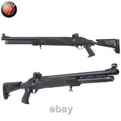 Hatsan Galatian Tact Semi-Auto PCP Air Rifle (. 22 cal)- Blk Syn