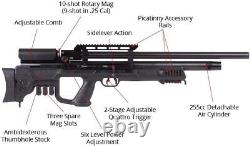 Hatsan Gladius. 22 Caliber PCP Bullpup Side Lever Air Rifle HG-Glad22