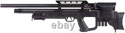 Hatsan Gladius. 25 Cal PCP Bullpup Side Lever Air Rifle with Targets and Pellets