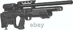 Hatsan Gladius. 25 Cal PCP Bullpup Side Lever Air Rifle with Targets and Pellets