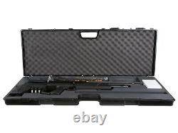 Hatsan Gladius Long. 25 Cal PCP Air Rifle Bundle with Hard Case, Scope, & MORE
