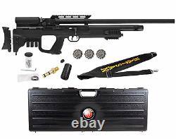 Hatsan Gladius Long PCP. 25 Caliber Side Lever Action Air Rifle with Hard Case