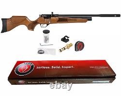 Hatsan Hydra QE. 22 Cal Air Rifle with Pack of Pellets and Paper Targets Bundle