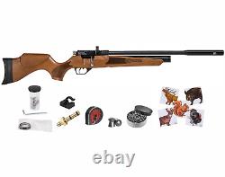 Hatsan Hydra QE QuietEnergy PCP Air Rifle with Pellets and Targets Bundle