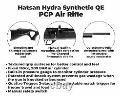 Hatsan Hydra Synthetic QE PCP Side Bolt-Action Pellet Air Rifle