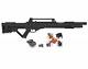 Hatsan Invader Auto. 25 Cal Pcp Air Rifle With Targets And Pellets Bundle