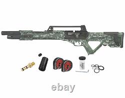 Hatsan Invader Limited Edition. 25 Cal PCP DG Camo Air Rifle withTargets & Pellets