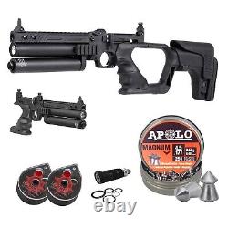 Hatsan Jet 2.177 Cal PCP Airgun with 250 Pellets Bundle