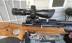 Hatsan Neutron Star. 22 PCP with CVlife 2.5-10x40 scope, 5 magazines