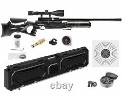 Hatsan NeutronStar Syn. 177 Cal QE PCP Air Rifle withScope &Targets & Pellets&Case