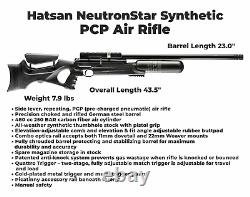 Hatsan NeutronStar Synthetic QE PCP Side lever Pellet Air Rifle &Included Bundle