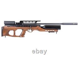 Hatsan PCP Air Max Air Rifle. 25 Caliber Wooden Stock with 3-9x32 AO Rifle Scope