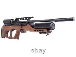 Hatsan PCP Air Max Air Rifle. 25 Caliber Wooden Stock with 3-9x32 AO Rifle Scope