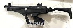 Hatsan Sortie Tact Semi-Auto PCP Air Pistol. 22 Caliber Black with Case & 3 Mags