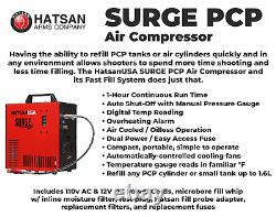 Hatsan TactAir Surge Fast Fill Air Compressor for PCP Air Rifles HA91008