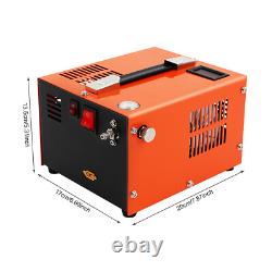 High Pressure Pump Airgun Rifle PCP Air Compressor 4500PSI Manual Stop 30MPA New