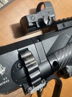 Huben Gk1 V3.25 Cal Air Pistol With Red Dot And Silencer Used