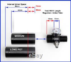 KRAL PCP Air Rifle, Bottle Pressure Regulator, MK11 Lane Lancet made in Britain