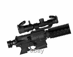 Kral Arms Puncher Breaker Silent Marine Sidelever PCP Air Rifle + Tactical Scope