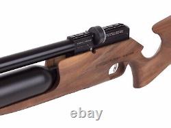 Kral Puncher Pro 500 PCP Air Rifle 0.25 cal Walnut Stock